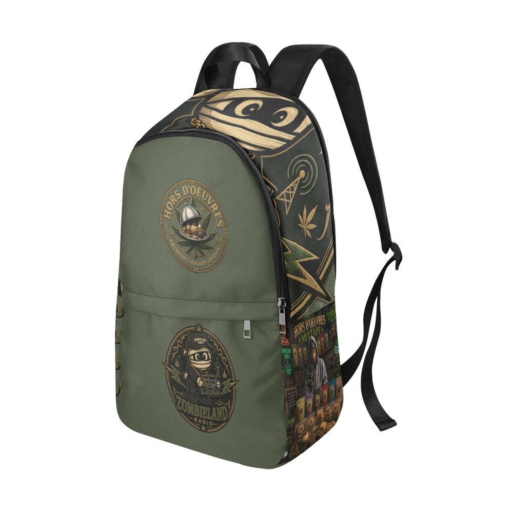 Hors D'oeuvres Classic Bookbag Green