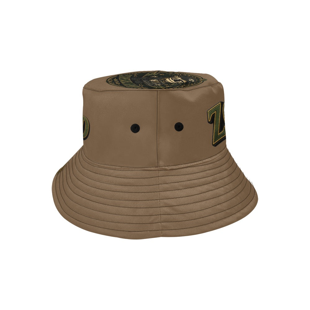 Hors D'oeuvres Bucket Hat Brown