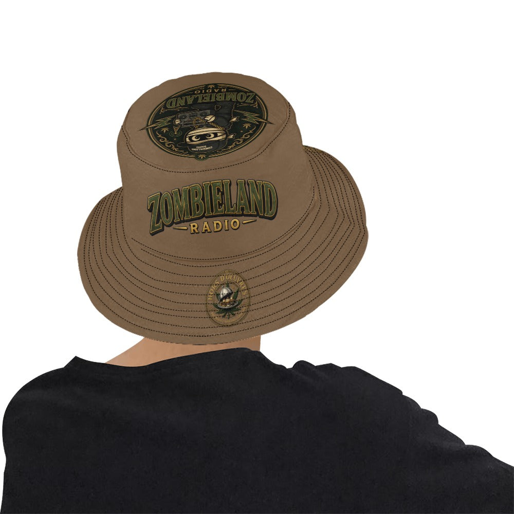 Hors D'oeuvres Bucket Hat Brown
