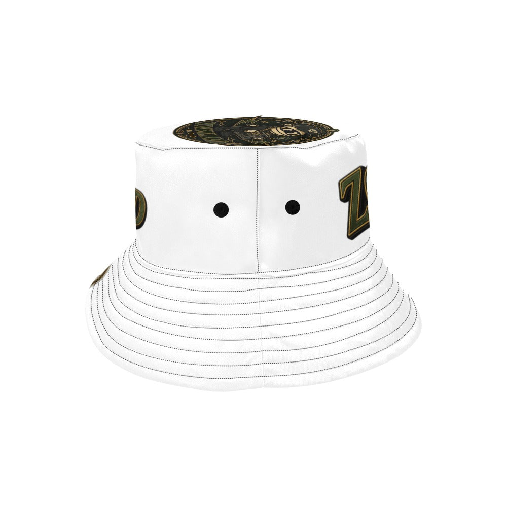 Hors D'oeuvres Bucket Hat White