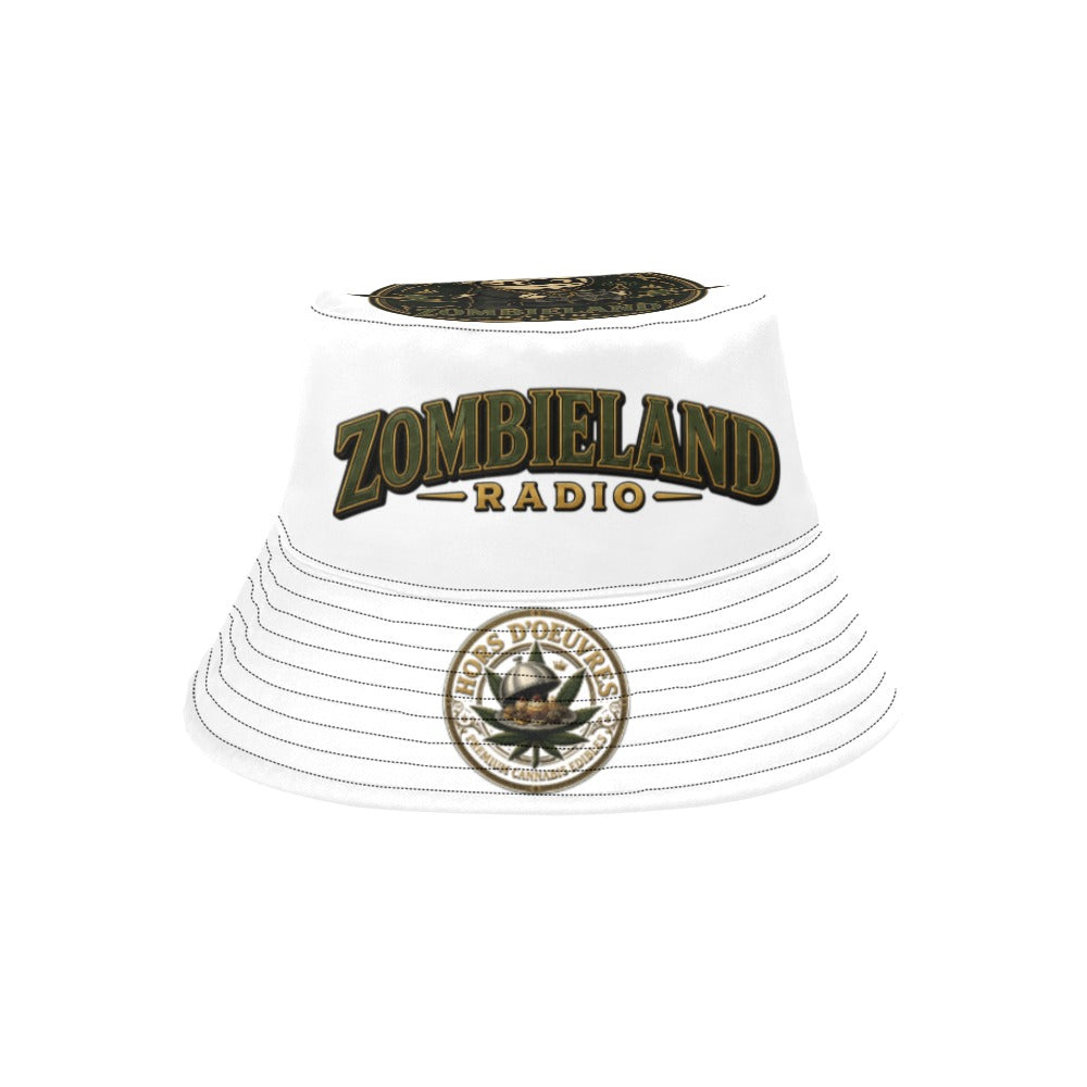 Hors D'oeuvres Bucket Hat White