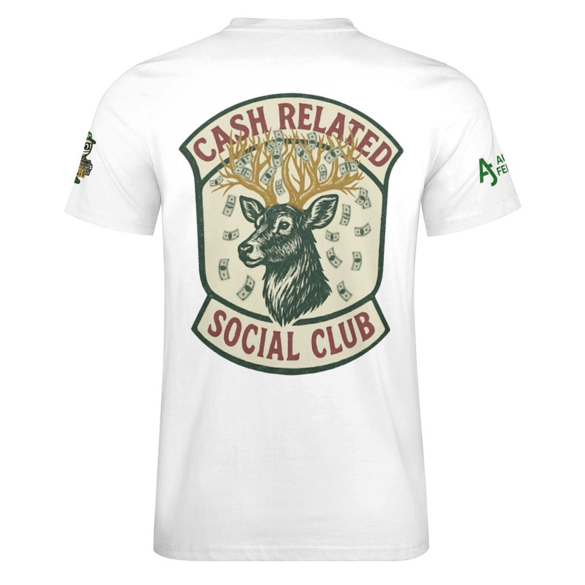 Social Club Cotton T-Shirt White