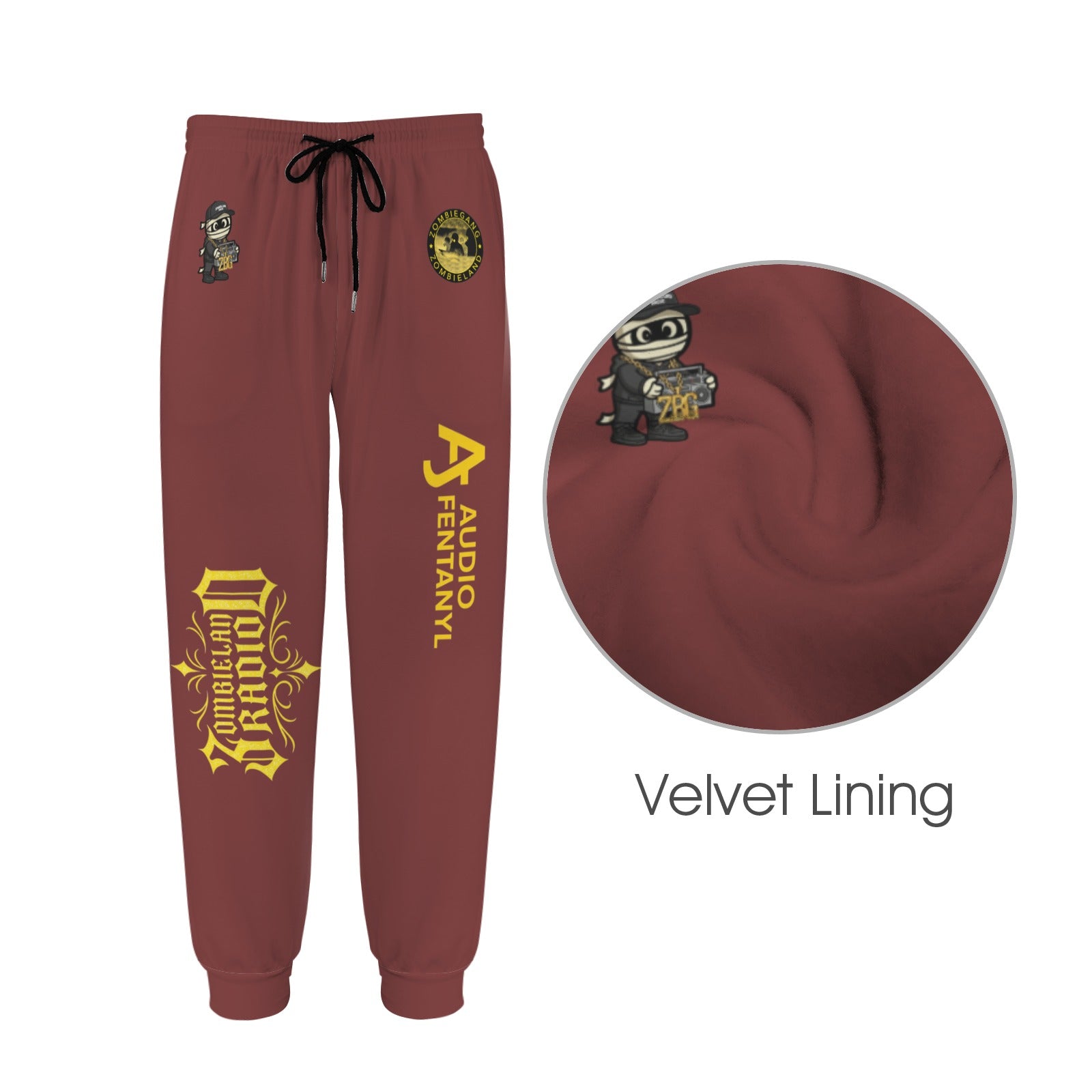 Zombieland radio Sweatsuit Burgundy