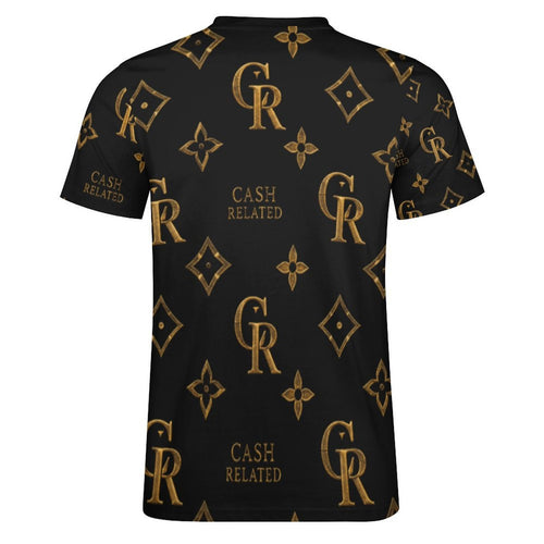 Cash Related Diamonds  Cotton T-Shirt Black
