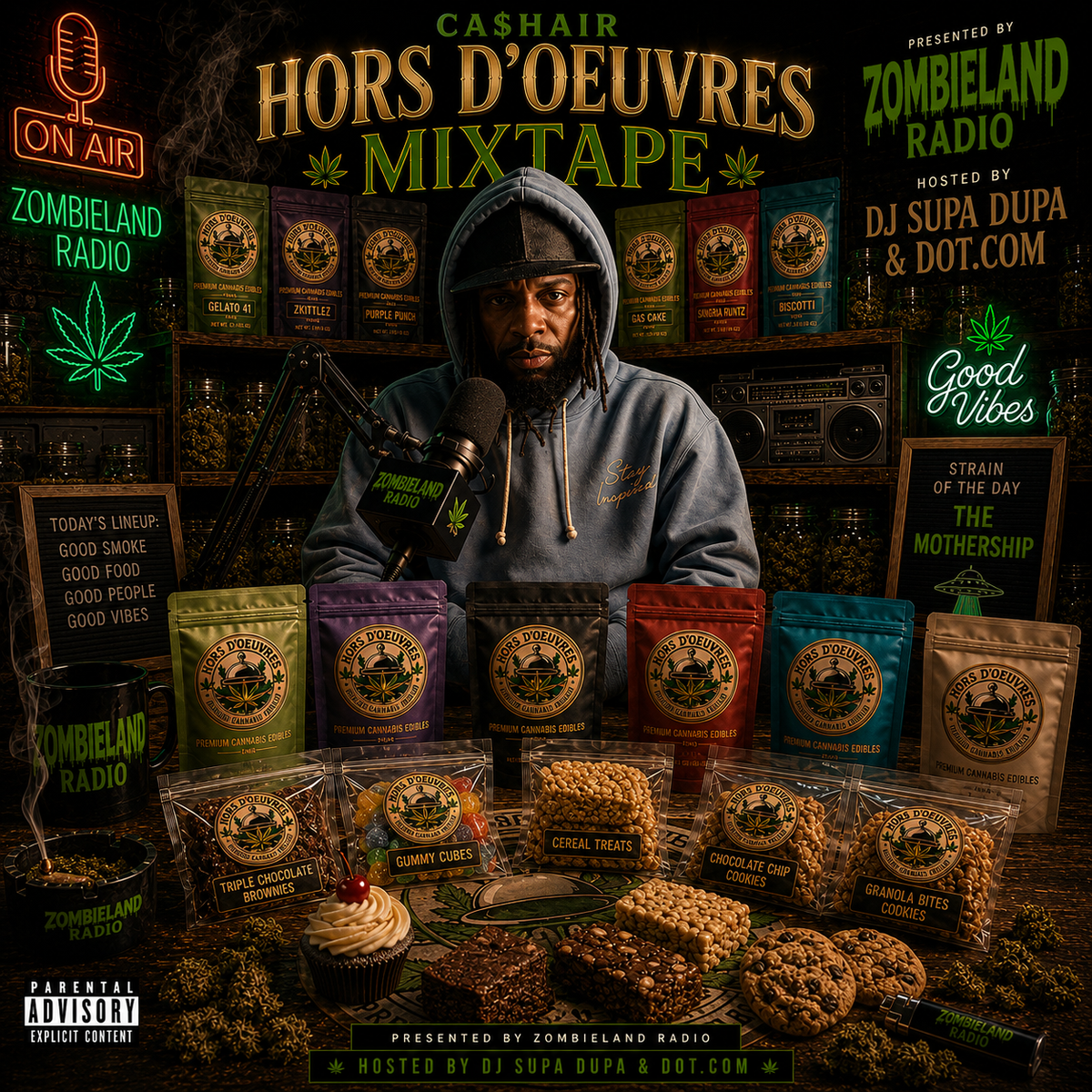 Ca$hair - Hors D'oeuvres (Mixtape) (Free Download)