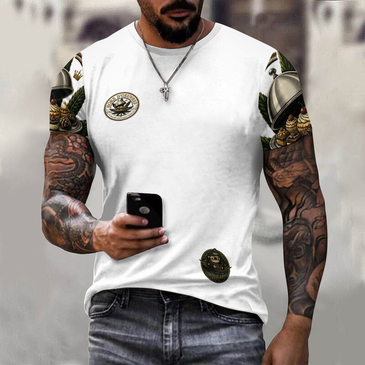 Hors D'oeuvres (Mixtape) Cotton T-Shirt White