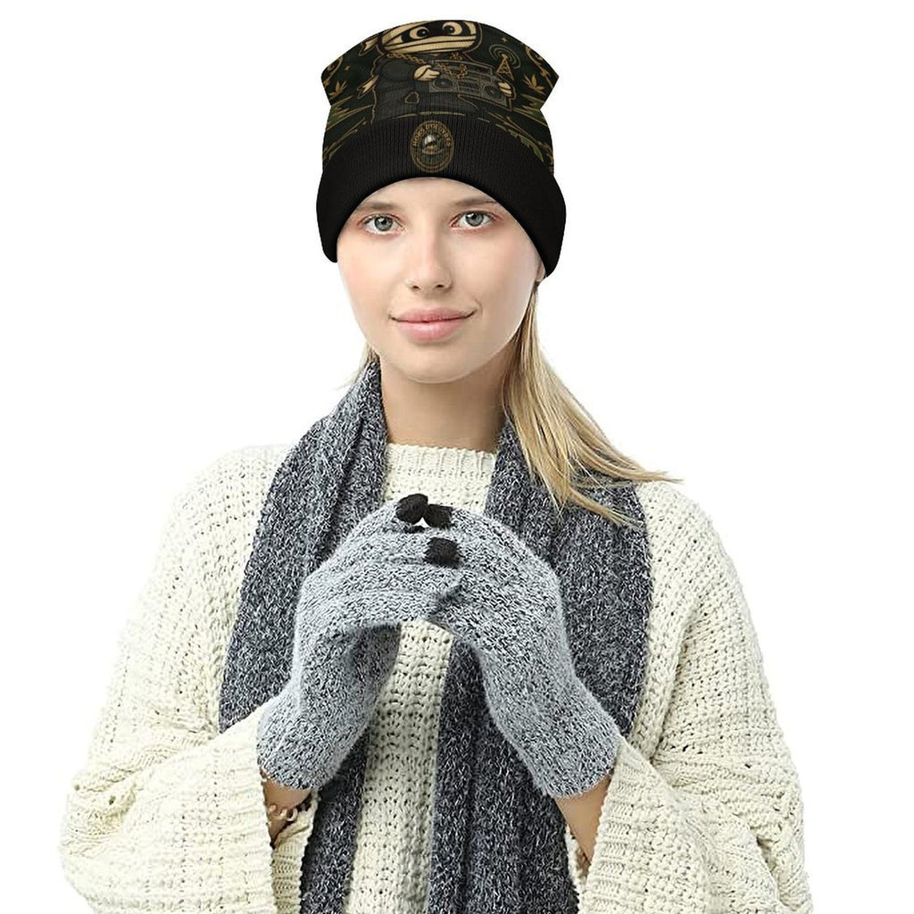 Hors D'oeuvres Knit Beanie Black