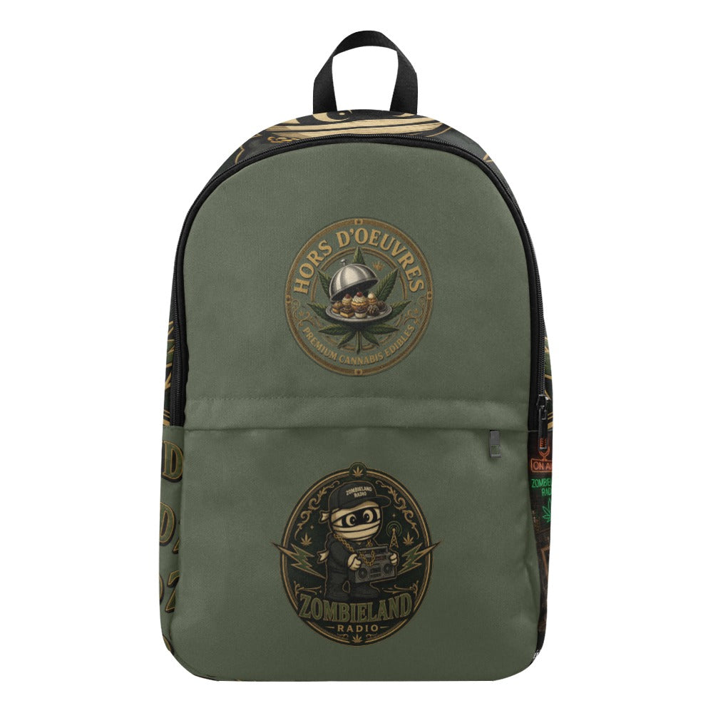 Hors D'oeuvres Classic Bookbag Green