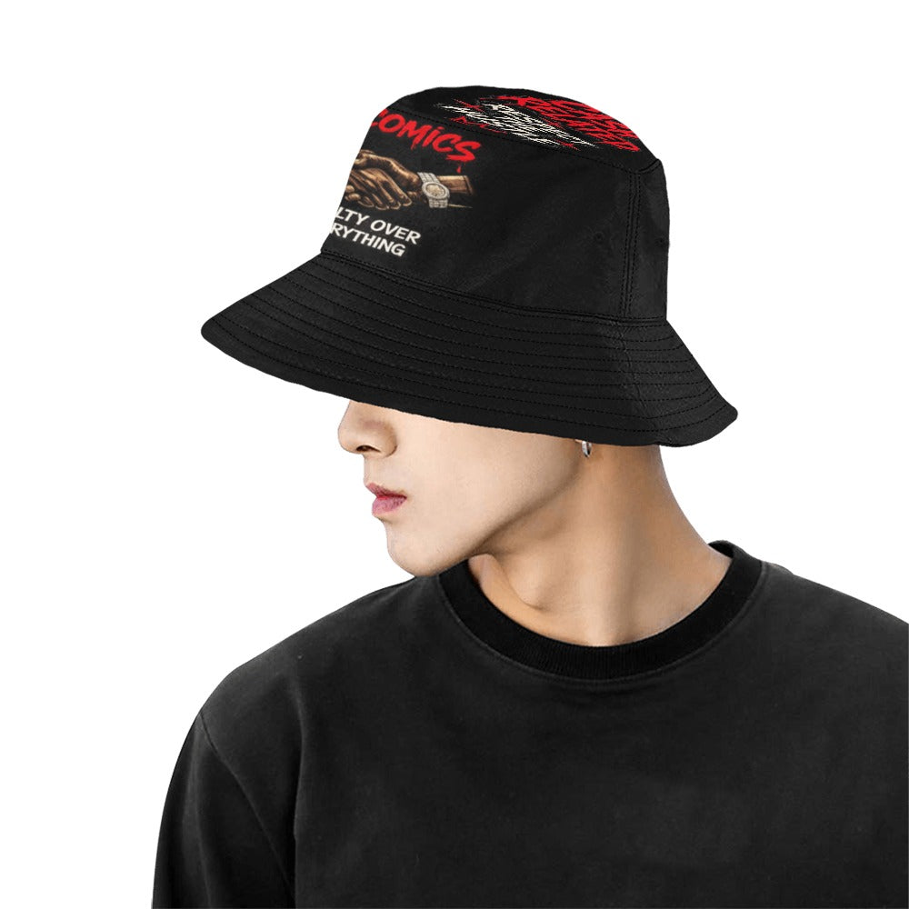 Ecocomics Cash Related Bucket Hats Black