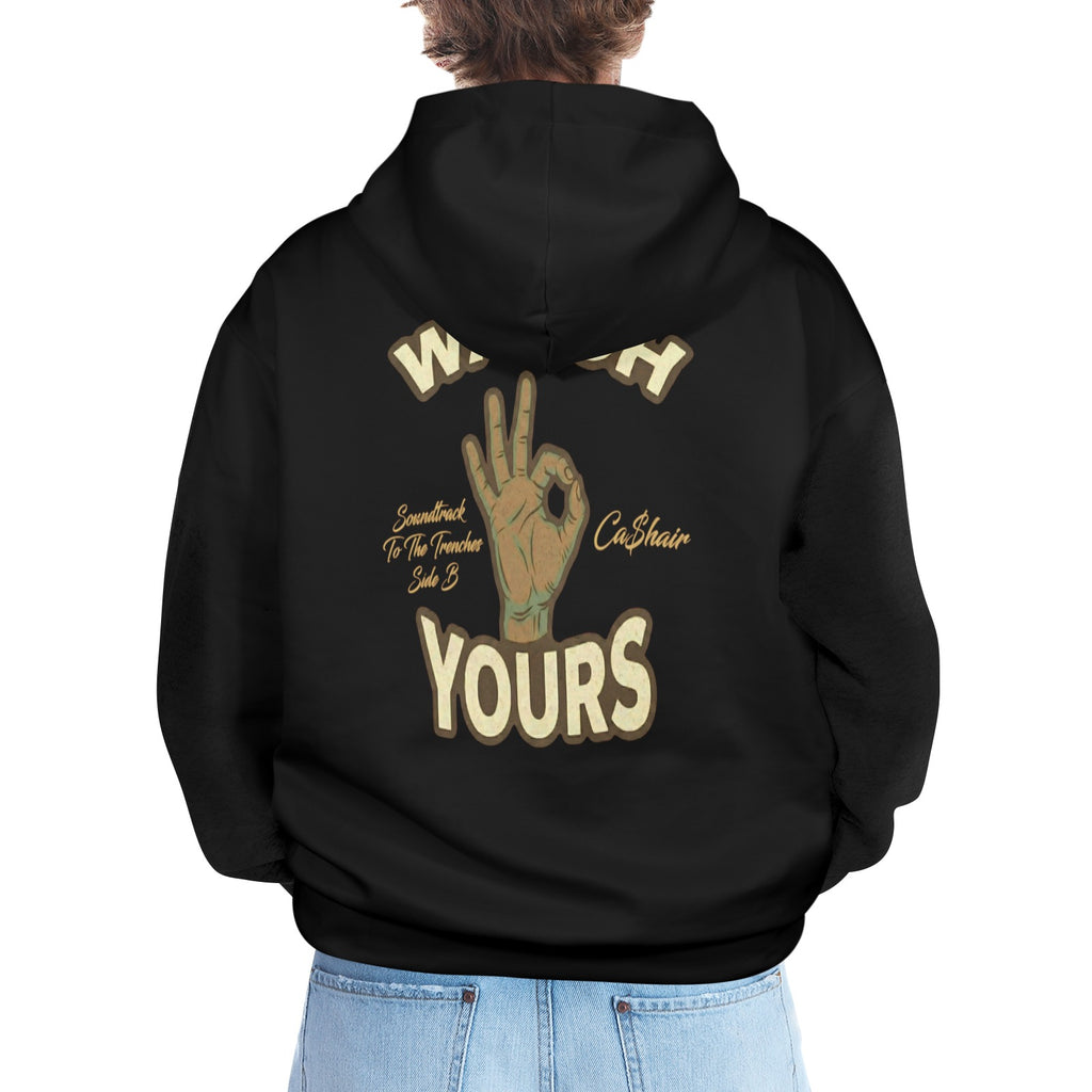 Read My Back Hoodie Black & Brown