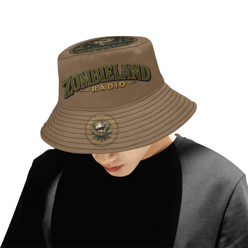 Hors D'oeuvres Bucket Hat Brown