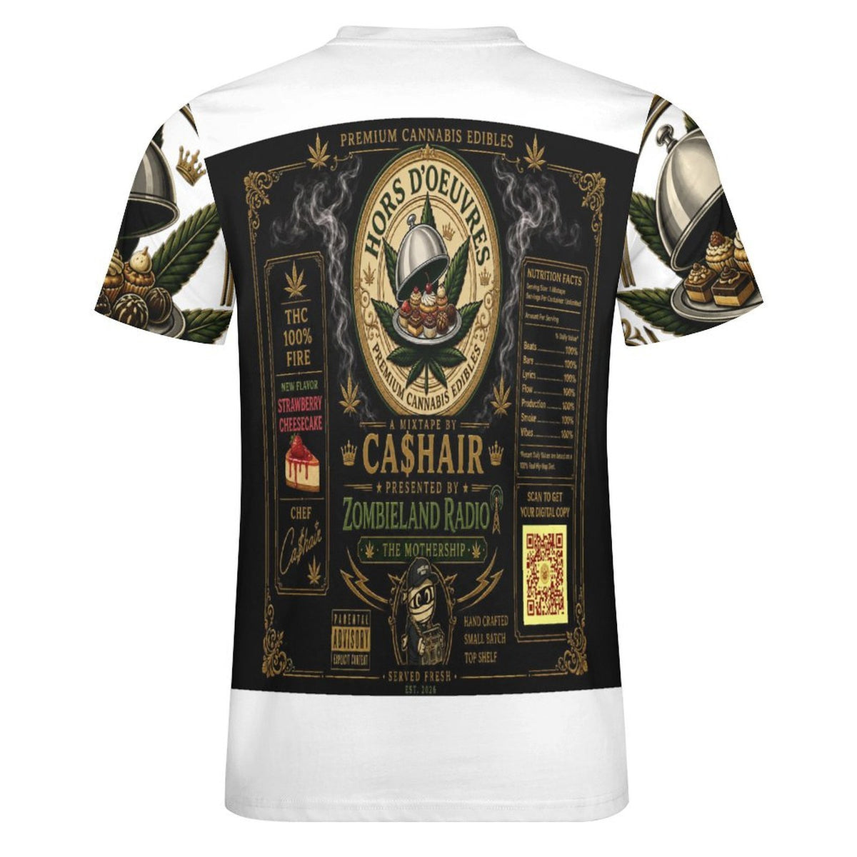 Hors D'oeuvres (Mixtape) Cotton T-Shirt White