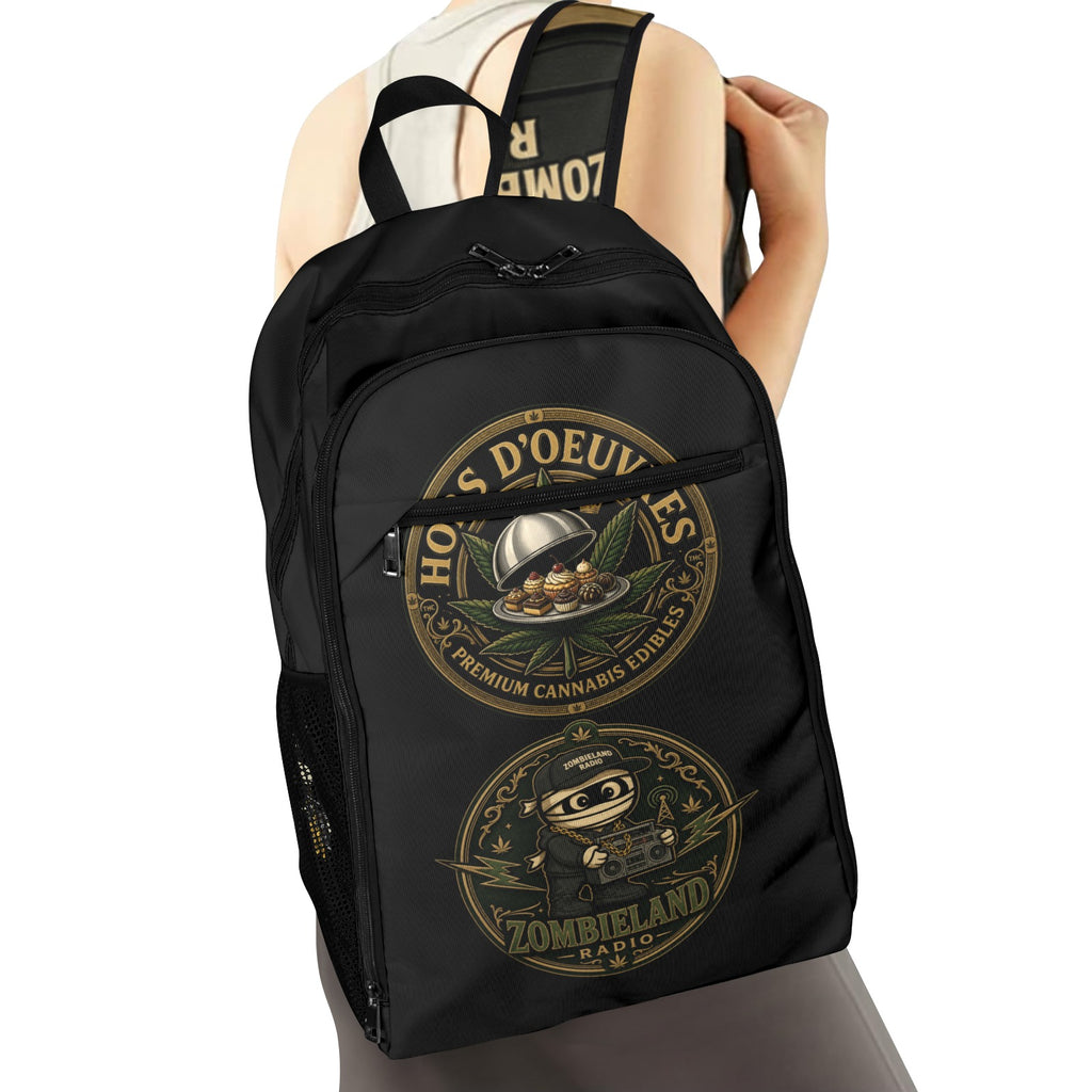 Hors-D'oeuvres Bookbag Black